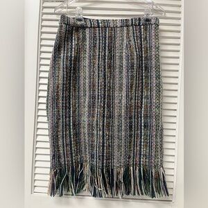 Anthropologie Multicolor Tweed Skirt M(6)
Women